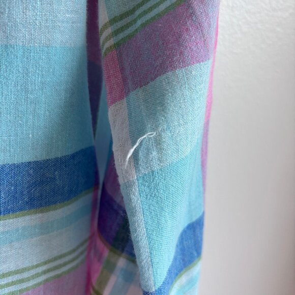 Sweet Pastel A&F Plaid Shirt - Size S - Picture 14 of 15